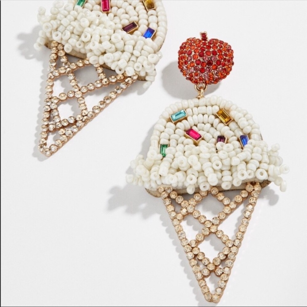 BAUBLEBAR ICECREAM EARRINGS with SPRINKLES NEW